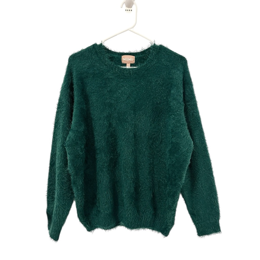 Show Me Your MuMu Emerald Green Feel Good Sweater Size M - Picture 2 of 5